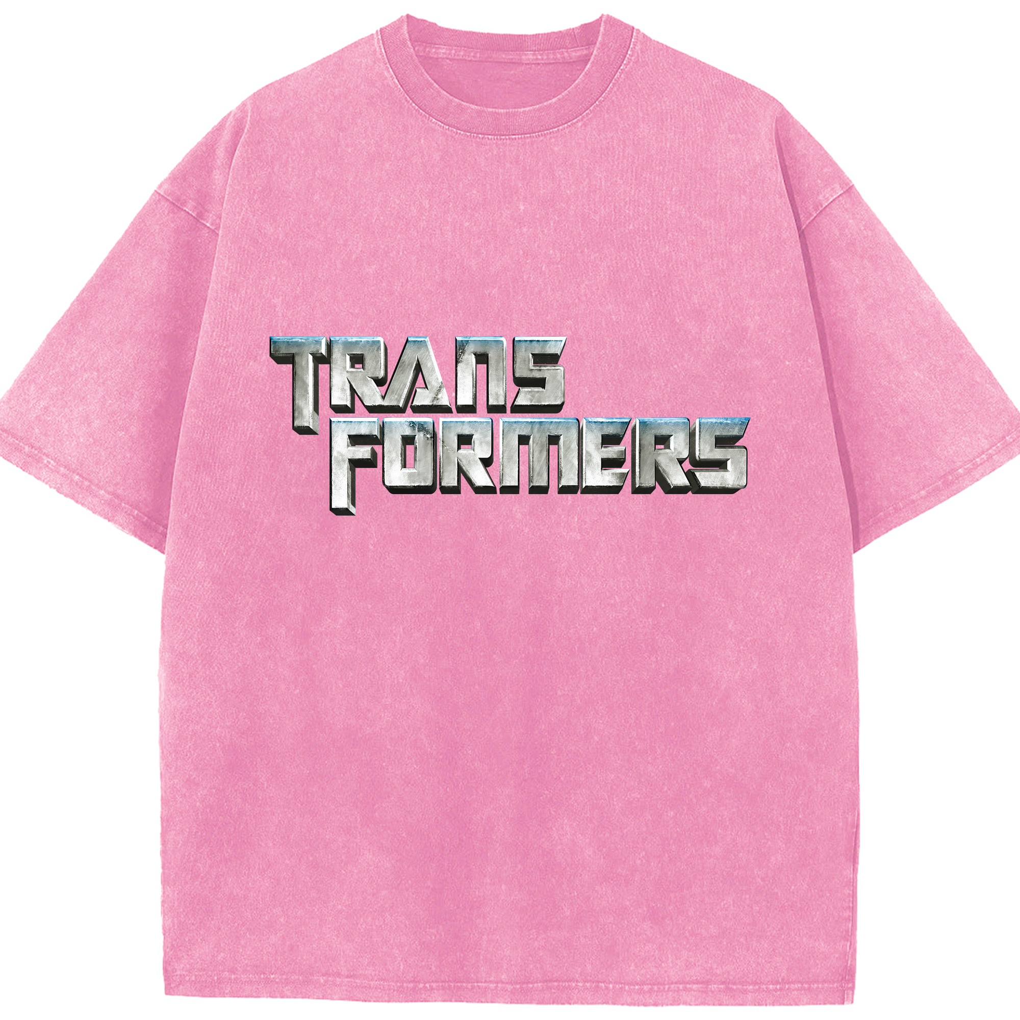 （画像用） Transformers トランスフォーマー 綿100% ヴィンテージ風 半袖Tシャツ（フロントプリント）